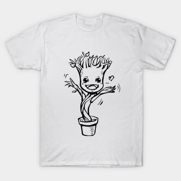 GROOT T-Shirt by ArashiC